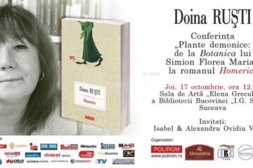 Întâlnire cu scriitoarea Doina Ruști, la Biblioteca Bucovinei „I.G. Sbiera”