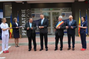 Momentul inaugurării Ambulatoriului Spitalului de Urgență Suceava