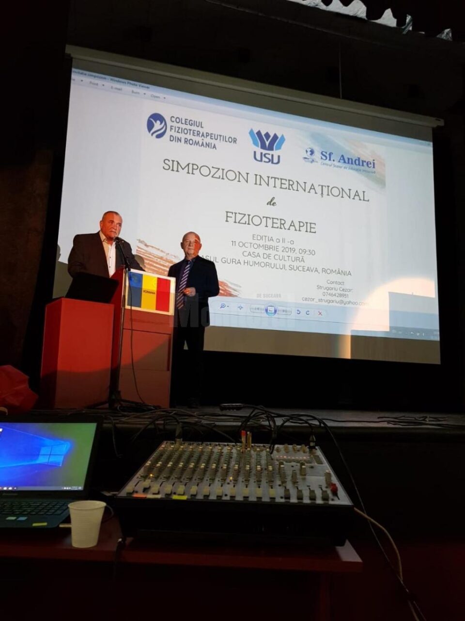 Simpozionul Internațional de Fizioterapie, la CSEI ,,Sf. Andrei’’ Gura Humorului