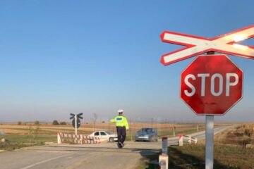 Trecere la nivel cu calea ferată