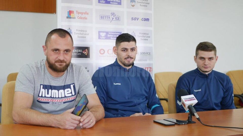 Adrian Chiruț, Maxim Oancea și Vladislav Kobzi au prefațat meciul cu CSU Galați