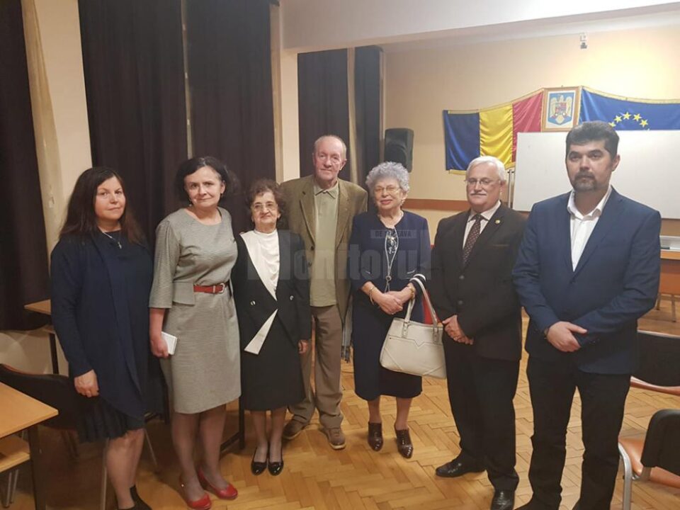 Vladimir Găitan, alături de profesori și foști colegi