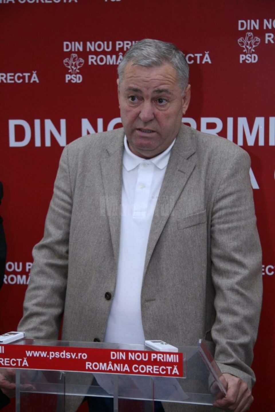 Președintele Organizației Județene Suceava a PSD, senatorul Ioan Stan