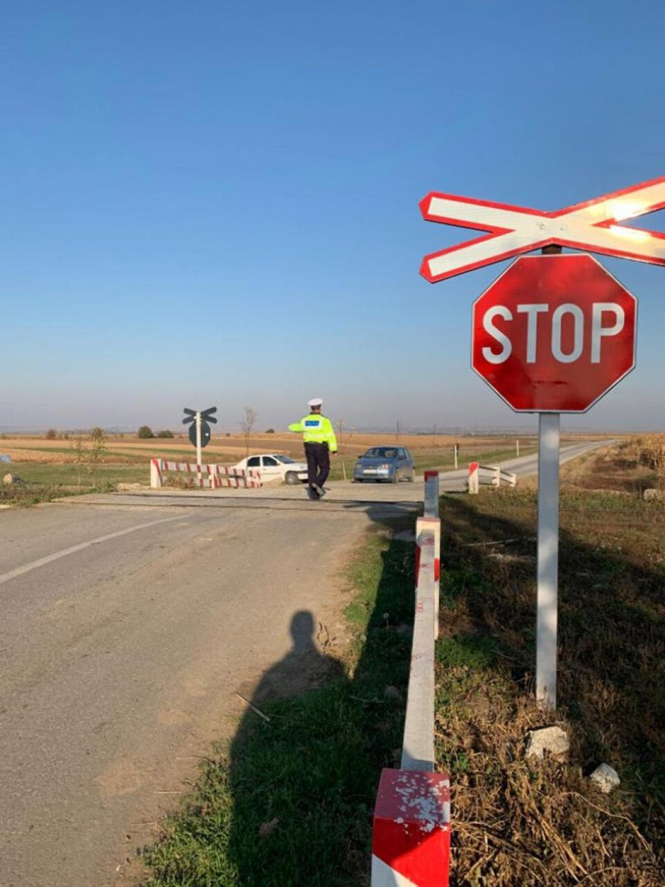 Trecere la nivel cu calea ferată