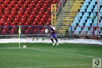 Edi Julei a deschis scorul pentru Șomuz în partida cu FC 2 Botoșani