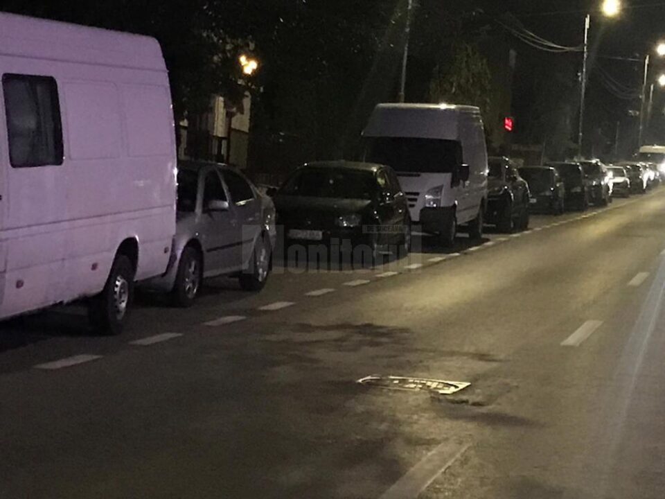 În ciuda interdicției CL, mașinile de transport marfă și microbuzele de călători pentru mai mult de nouă persoane, o prezență nestânjenită în Suceava