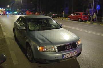 Accidentul a avut loc pe strada Mărășești, după trecerea de pietoni de la blocul Bebelușul, spre Nordic