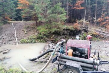 Accesul în zonă este greoi și sursele de apă reduse