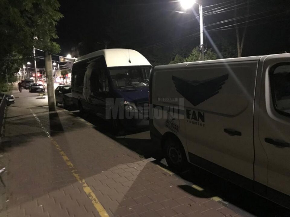 În ciuda interdicției CL, mașinile de transport marfă și microbuzele de călători pentru mai mult de nouă persoane, o prezență nestânjenită în Suceava