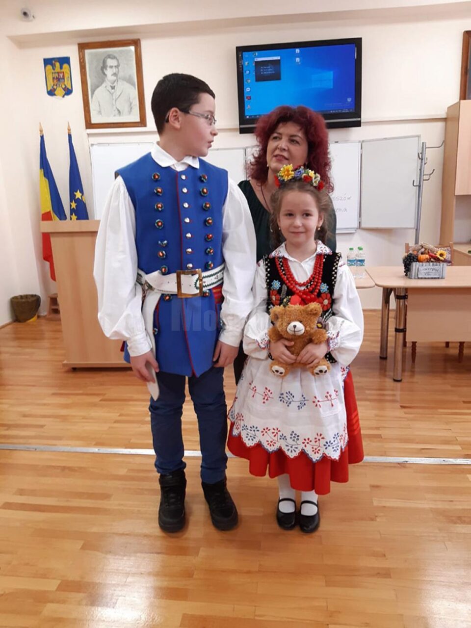 Elevi și profesori din Polonia, oaspeți la Școala Gimnazială Nr. 1 Suceava