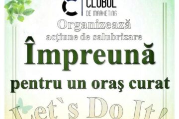 Acțiune de salubrizare "Împreună pentru un oraș curat!", în zona parcului Șipote