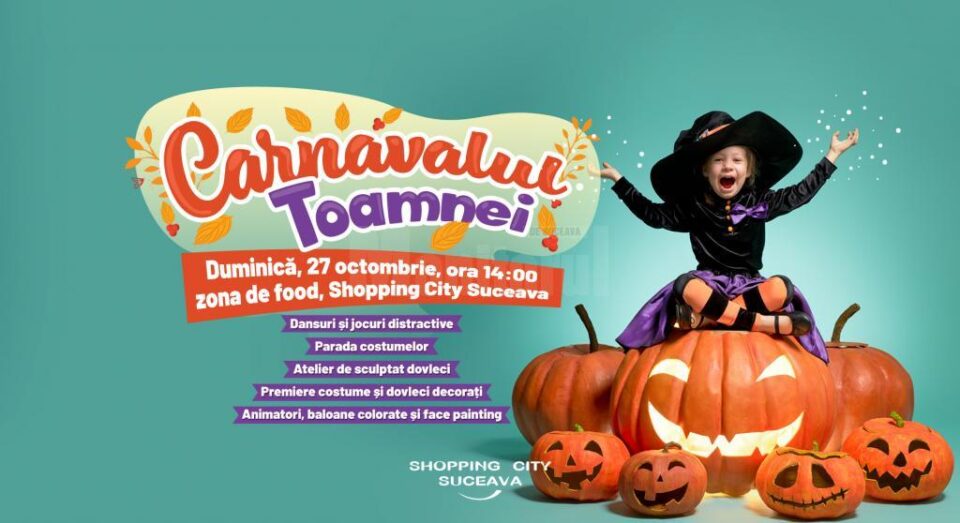 Carnavalul toamnei, la Shopping City Suceava