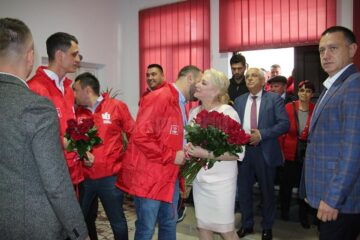 Simpatizanții și membrii PSD din județul Suceava au primit-o pe Viorica Dăncilă ca pe viitorul președinte al României