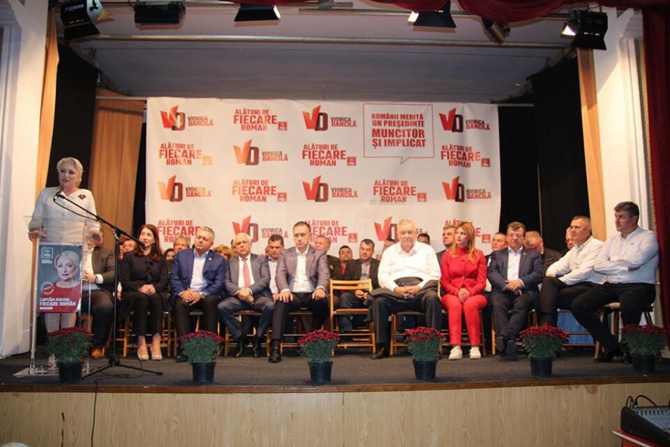 Fălticenenii și-au anunțat sprijinul pentru ca Viorica Dăncilă să câștige alegerile prezidențiale