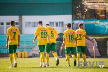 Forestierii au plecat la Galați cu gândul la victorie. Foto Costi Solovastru