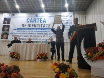 Horațiu Mălăele a primit distincția de cetățean de onoare al comunei