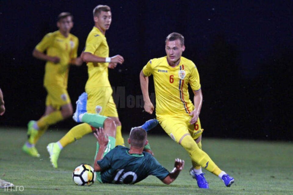 Sebastian Nechita este om de bază la naționala României sub 17 ani
