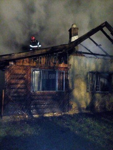 Gospodărie moștenită de la o mătușă, incendiată de o mână criminală
