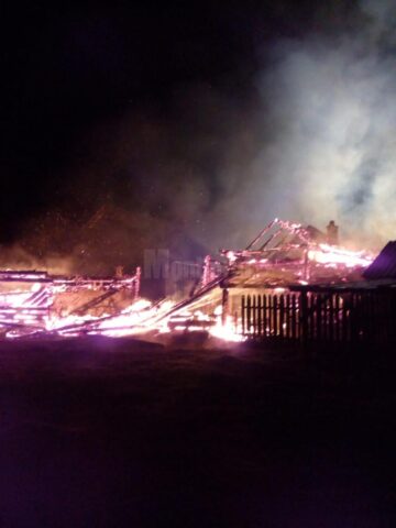 Gospodărie moștenită de la o mătușă, incendiată de o mână criminală