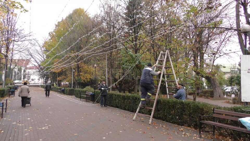 Pregătiri pentru sărbătorile de iarnă, la Rădăuți