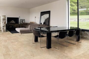 Interioare realizate cu produse distribuite de Erica Ceramica