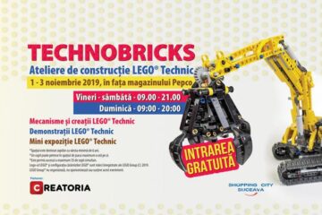 Ateliere de construcție LEGO® Technic, la Shopping City Suceava