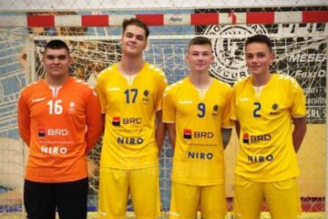 Cei 4 juniori de la CSU Suceava care au jucat pentru România la Trofeul Carpați