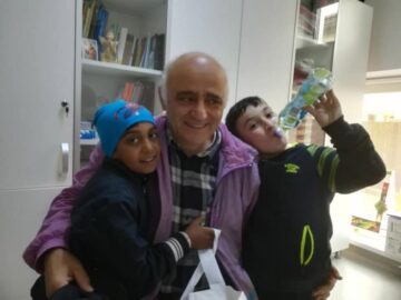 Tonino Rossi, cel care a început proiectul de ajutorare a copiilor defavorizați. Foto: Facebook Maria Wald