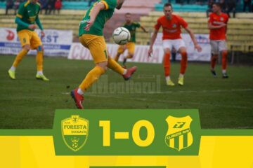 Forestierii au dominat clar partida de pe Areni