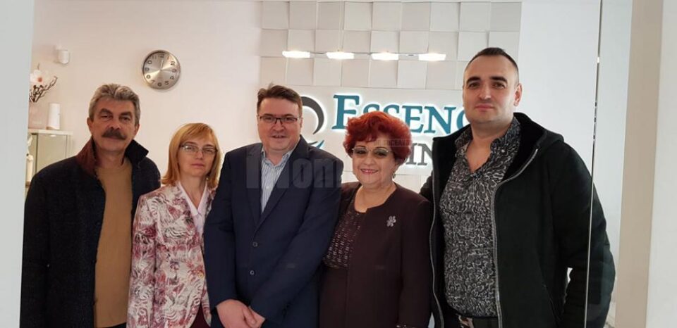 Dr. Dan Dumitrache, dr. Liliana Gradinariu, dr. Razvan Bandac, dr. Irina Badrajan, dr. Mircea Jurchis