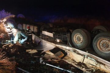 Tirul a fost distrus în urma răsturnării