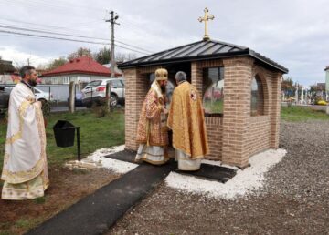 Sfințirea picturii și a lucrărilor efectuate la Biserica cu hramul „Sfinții Arhangheli Mihail și Gavriil” din Fălticeni