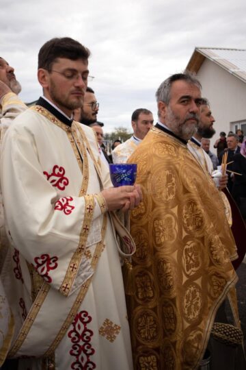 Sfințirea picturii și a lucrărilor efectuate la Biserica cu hramul „Sfinții Arhangheli Mihail și Gavriil” din Fălticeni