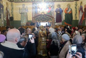 Sfințirea picturii și a lucrărilor efectuate la Biserica cu hramul „Sfinții Arhangheli Mihail și Gavriil” din Fălticeni
