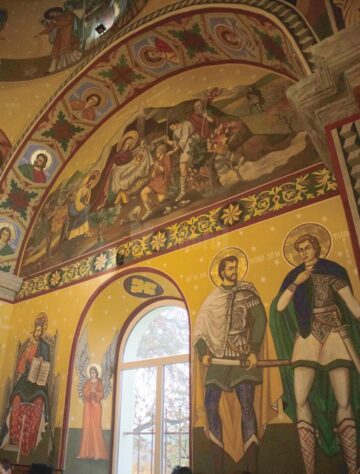 Sfințirea picturii și a lucrărilor efectuate la Biserica cu hramul „Sfinții Arhangheli Mihail și Gavriil” din Fălticeni