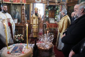 Sfințirea picturii și a lucrărilor efectuate la Biserica cu hramul „Sfinții Arhangheli Mihail și Gavriil” din Fălticeni
