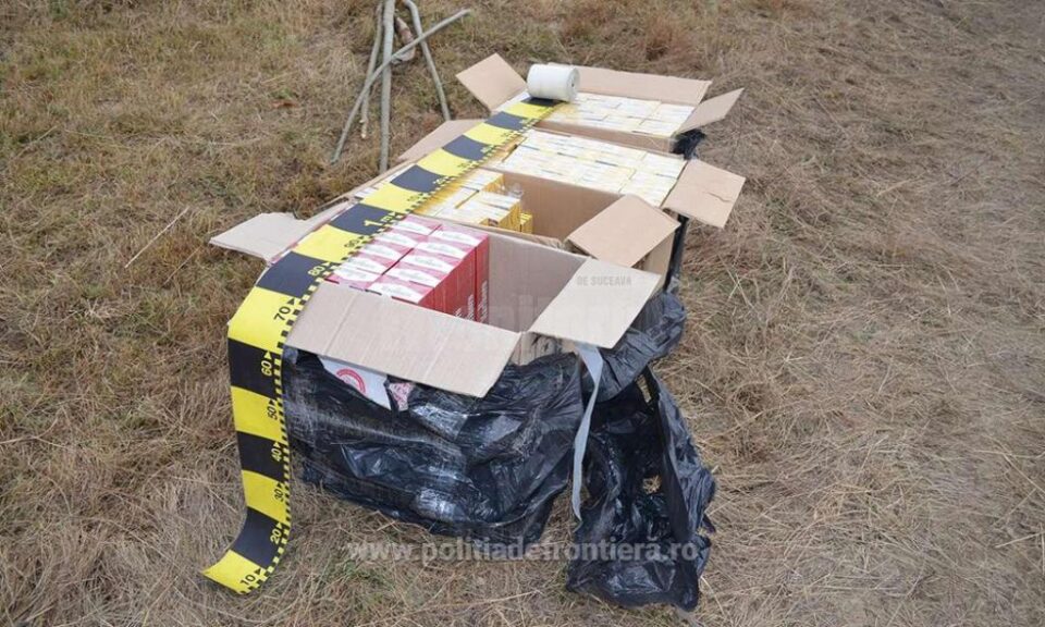 Țigările, în valoare de 86.000 de lei, au fost ridicate în vederea confiscării