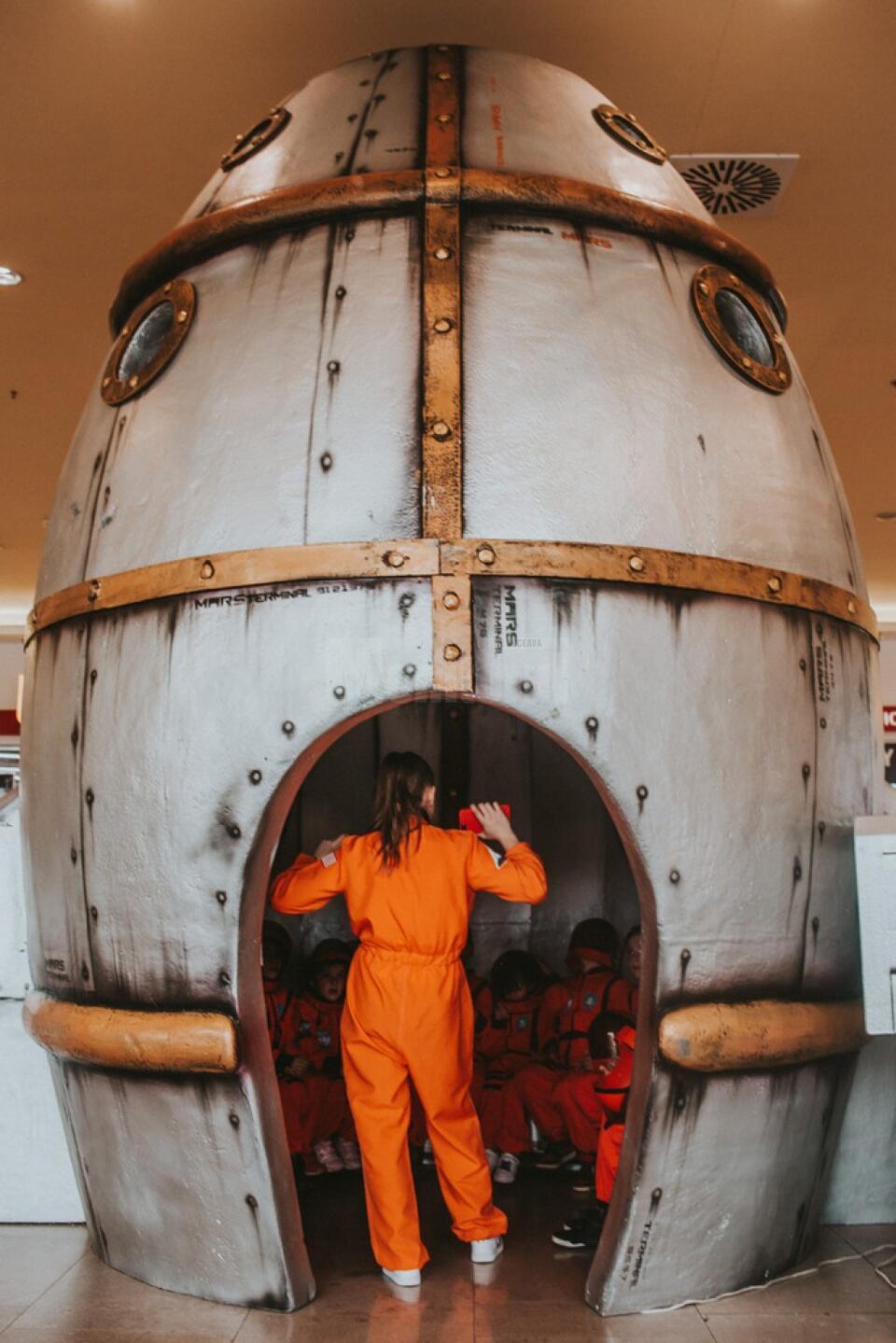 Expoziția interactivă pentru copii „First Kids on Mars”