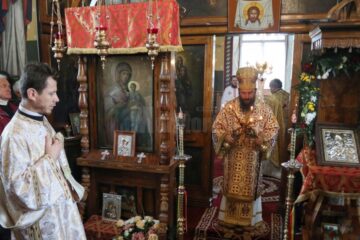 Sfințirea picturii și a lucrărilor efectuate la Biserica cu hramul „Sfinții Arhangheli Mihail și Gavriil” din Fălticeni