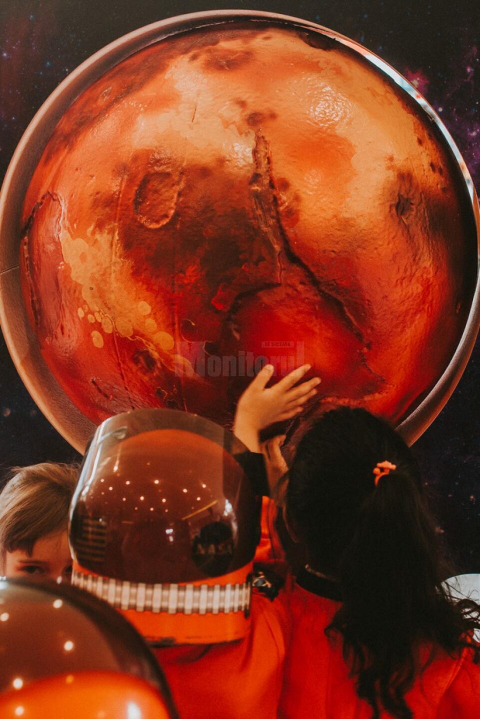 Expoziția interactivă pentru copii „First Kids on Mars”