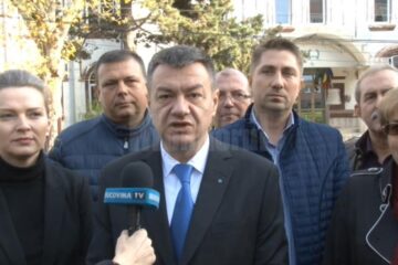 Ministrul Culturii, Bogdan Gheorghiu a ținut să voteze la Fălticeni pentru o Românie respectată pe plan internațional