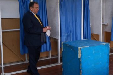 Gheorghe Flutur a votat împreună cu soția sa pentru o Românie normală și sănătoasă
