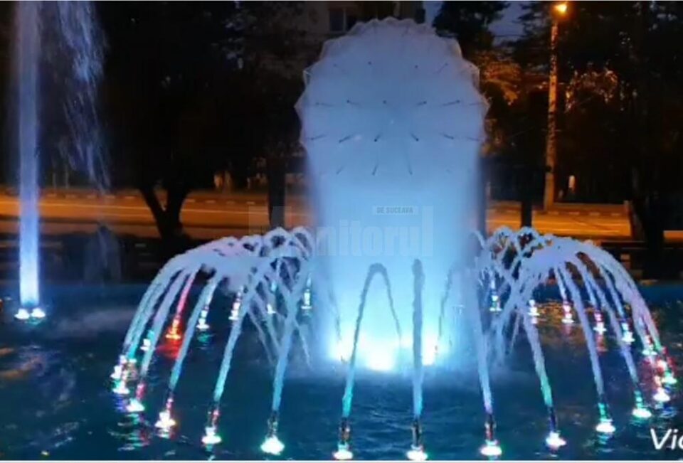 Fântâna arteziană din parcul "Artist Sculptor Florea Vladimir"