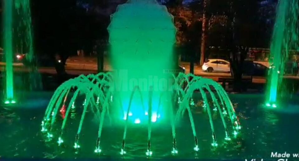 Fântâna arteziană din parcul "Artist Sculptor Florea Vladimir"