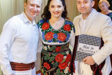 Laura Olteanu și frații Advahov