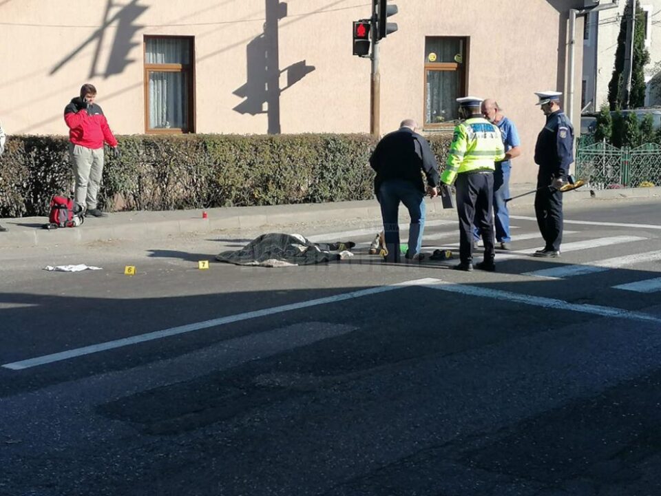 Groaznicul accident rutier petrecut la Câmpulung Moldovenesc, pe 25 octombrie, în care o bătrână în vârstă de 82 de ani a murit