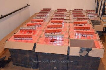 Țigările, în valoare de 170.800 de lei, au fost ridicate în vederea confiscării