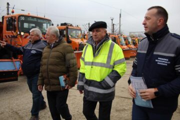 Pregătirile de iarnă ale firmei Diasil, verificate în teren de conducerea Primăriei Suceava 1