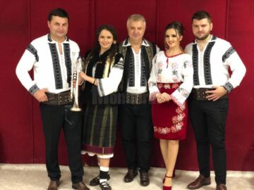 Taraful Florin Mucea și Angelica Flutur, la Balul românilor din Italia