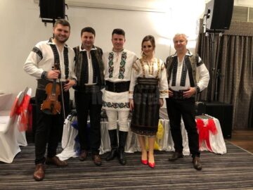 Taraful Florin Mucea, Angelica Flutur, Grigore Gherman și Maria Dragomiroiu au cântat pentru românii din Diaspora, în prag de sărbători